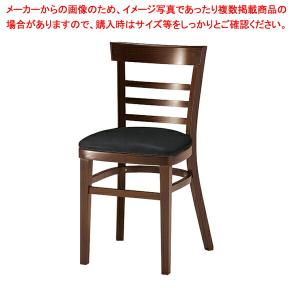 【まとめ買い10個セット品】リカータチェア座ありダークブラウン×1 61-783-59-4｜meicho2