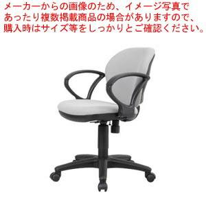 【まとめ買い10個セット品】オフィスチェア　Ｋ−９２１ K-921(DGR)+92AR ダークグレー 1脚｜meicho2