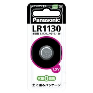 パナソニック アルカリボタン電池 LR1130P 1個｜meicho2