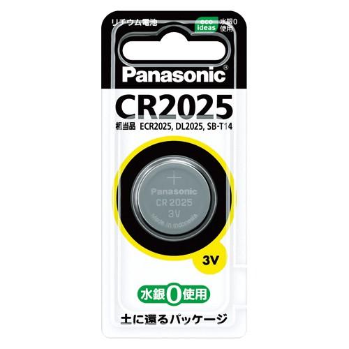 パナソニック コイン形リチウム電池 CR2025P 1個