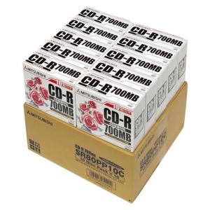 バーベイタムジャパン PC DATA用 CD-R SR80PP10C 100枚社内常備に最適。スピンドルケース入り＆５ｍｍスリムケース入り｜meicho2