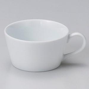 カ607-098 白磁切立スープカップ｜meicho2