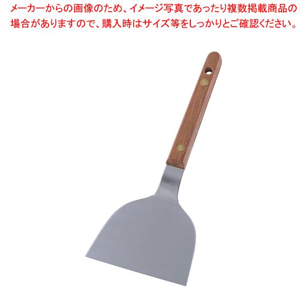 【まとめ買い10個セット品】 SA18-0ローズ柄起金 3寸【お好み焼き 鉄板焼き用品 起金 へら】