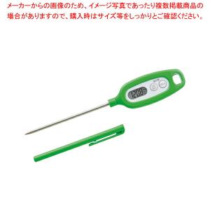 【まとめ買い10個セット品】デジタル温度計(防水タイプ) TT-508NGR グリーン｜meicho