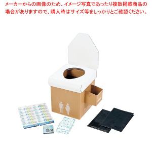 【まとめ買い10個セット品】緊急用簡易トイレセット TPS-80｜meicho