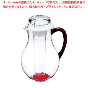 【まとめ買い10個セット品】UKウォーターピッチャーカラー1.8L レッド 03031096｜meicho