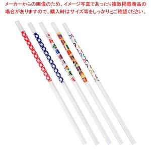 【まとめ買い10個セット品】絵柄入り PBTストロー 5本入 A｜meicho