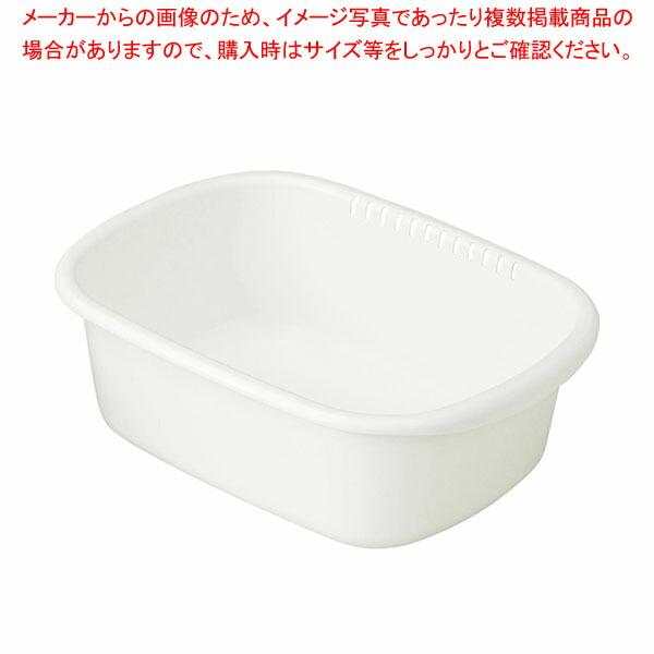 【まとめ買い10個セット品】クッキンパル 小判型 洗い桶 K-1649WH