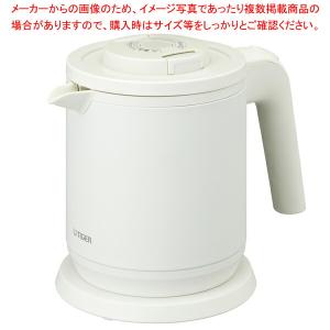 【まとめ買い10個セット品】PCK-H060 蒸気レス電気ケトル マットホワイト タイガー 【受注生産品】｜meicho