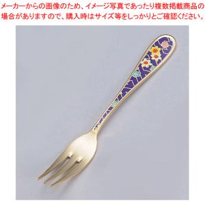 SA18-10四季〈水仙〉 ヒメフォーク(金仕上げ)【ヒメフォーク  カトラリー 洋食器 ヒメフォーク ステンレス製カトラリー 業務用】｜meicho