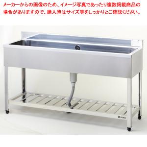 シンク 業務用一槽シンク 東製作所 アズマ KP1-1500 1500×450×800 メーカー直送/代金引換決済不可【】