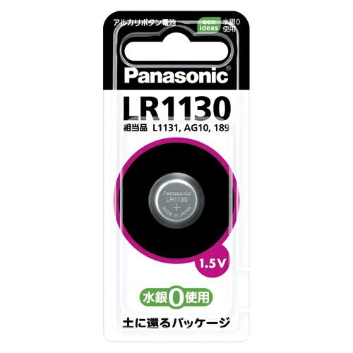 パナソニック アルカリボタン電池 LR1130P 1個