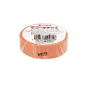 ニチバン ビニールテープ VT-1913 橙 1巻｜meicho