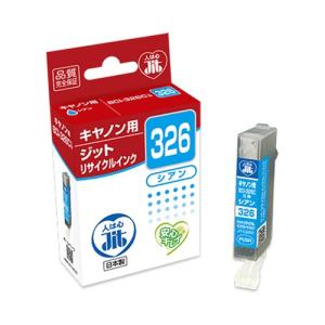 ジット(キヤノン用) インクジェットカートリッジ JIT-C326C 1個｜meicho