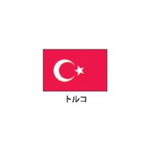 旗(世界の国旗)　エクスラン国旗　トルコ　取り寄せ商品｜meicho
