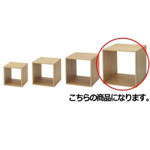 木製ディスプレーボックス 40cm角 ラスティック 61-798-72-5｜meicho