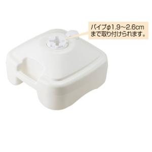 のぼり用注水式スタンド 白 16リットル 5台  61-234-8-4 【販促用品 ポスター・のぼり用器具 のぼり用備品 のぼり用注水式スタンド 白販促用品】｜meicho