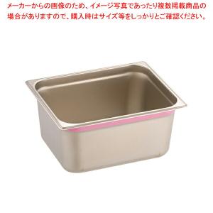 【まとめ買い10個セット品】DO-EN18-8カラーラインGNパン 1/2 150mm ピンク｜meicho