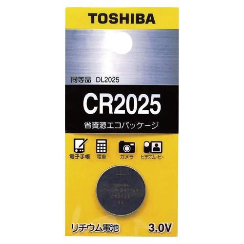【まとめ買い10個セット品】 東芝 コイン形リチウム電池 CR2025EC 1個