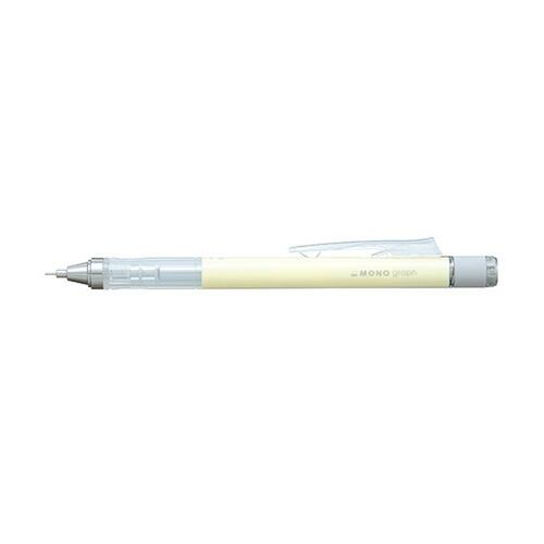 【まとめ買い10個セット品】トンボ鉛筆 シャープペンシル　モノグラフ DPA-136B クリームイエ...