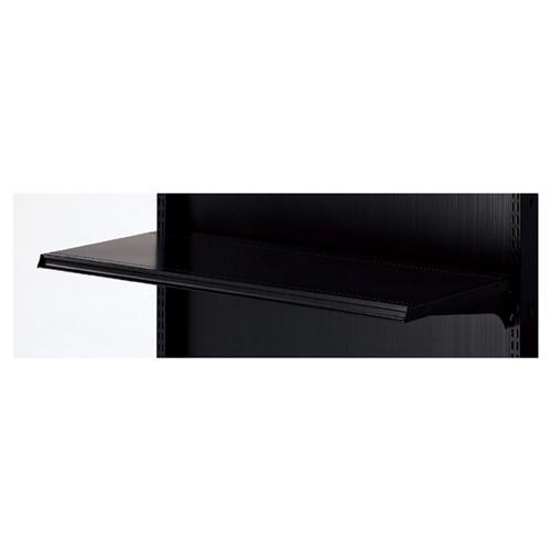 【まとめ買い10個セット品】スチール棚セット 3段可変式 KZブラック用 W90cmタイプ D50c...