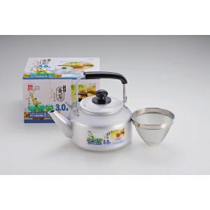 【まとめ買い10個セット品】パール金属 リース アルミ麦茶ケットル3.0L【調理器具 厨房用品 厨房機器 プロ 愛用 TG99 パール金属 キッチン用品】｜meicho