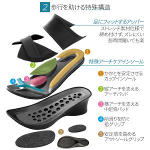 レディース オフィスサンダル ダイエット 健康...の詳細画像4