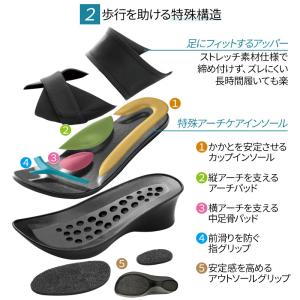 オフィスサンダル レディース 美脚 疲れにくい...の詳細画像4
