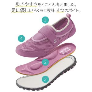 外反母趾 スニーカー 靴 ウォーキングシューズ...の詳細画像4