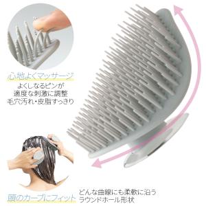 頭皮 マッサージ シャンプーブラシ ヘアブラシ...の詳細画像3