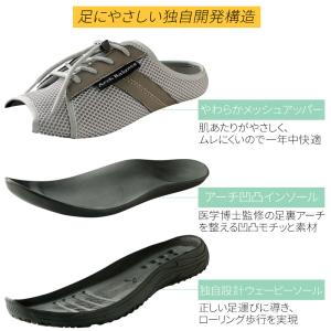 疲労軽減 サンダル オフィス 健康 疲れにくい...の詳細画像3