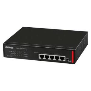 BUFFALO BS-GSL2005P 法人向け レイヤー2 Giga PoE スマートLiteスイッチ BS-GSL20Pシリーズ