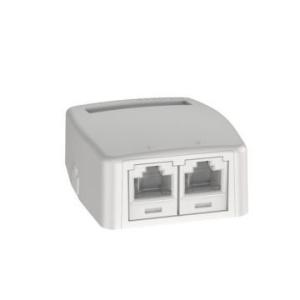 【5個セット】パンドウイット JOQ2H6A00 CAT6A スプリングシャッター付きローゼットキッ...