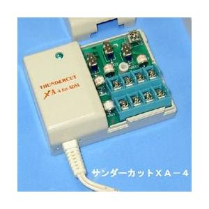 白山製作所 雷対策 サンダーカットXA-4※ADSL・アナログ用、4回線