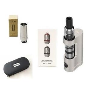 【９０日保証付き】JustFog Q14 プルームテック カプセル対応 【メイヘンベイプキャリングケース、カプセル搭載用ドリップチップ、専用コイル(1.6Ω)５個付き】