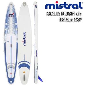 MISTRAL ミストラル SUP GOLD RUSH air 12'6 x 28" ゴールドラッシュ エアー インフレータブル レースボード レーシング mistral｜meijie-ec