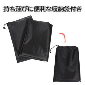 グランドシート 薪ストーブ対応 収納袋付き 防...の詳細画像3