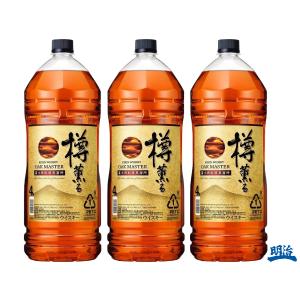 送料無料 ウイスキー 樽薫る 4000ml 4L 3本 オークマスター樽薫る  キリン