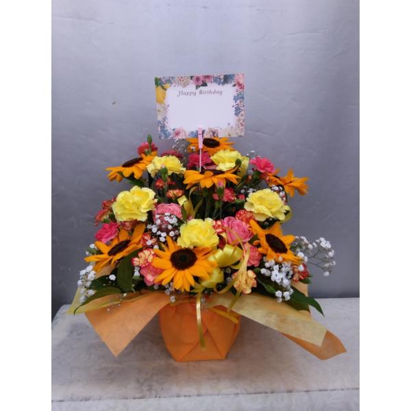 ※徳島市周辺に　４０００円　（税、送料込み４４００円の商品をお届け！！)生花アレンジ・花束・鉢植えな...