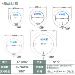 led蛍光灯 丸型 40形 丸形蛍光灯40形 ...の詳細画像4