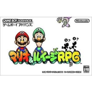 マリオ＆ルイージRPG 歴代シリーズ 中古品 スーパーマリオ 『中古即納』{箱説明書なし}{GBA} マリオ