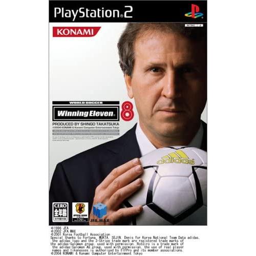 ワールドサッカー ウイニングイレブン8/プレイステーション2(PS2)/箱・説明書あり