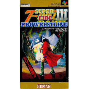 スーパーファイヤープロレスリング3/スーパーファミコン/箱 説明書あり