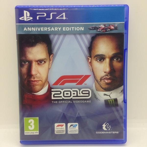 F1 2019 ANNIVERSARY EDITION/海外版/プレイステーション4(PS4)/箱・...