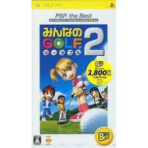 B)みんなのGOLF ポータブル2/PSP(PSP)/箱・説明書あり