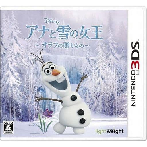 アナと雪の女王 オラフの贈り・・/ニンテンドー3DS(3DS)/箱・説明書あり