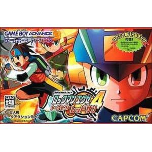 GBA ロックマンエグゼ4 トーナメント レッドサン バトルチップ付属（箱