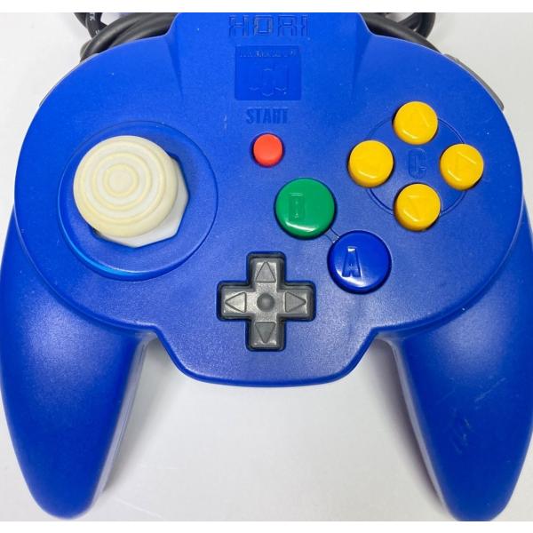 N64ホリパッドミニ64/ブルー/NINTENDO64(N64)/箱・説明書欠品