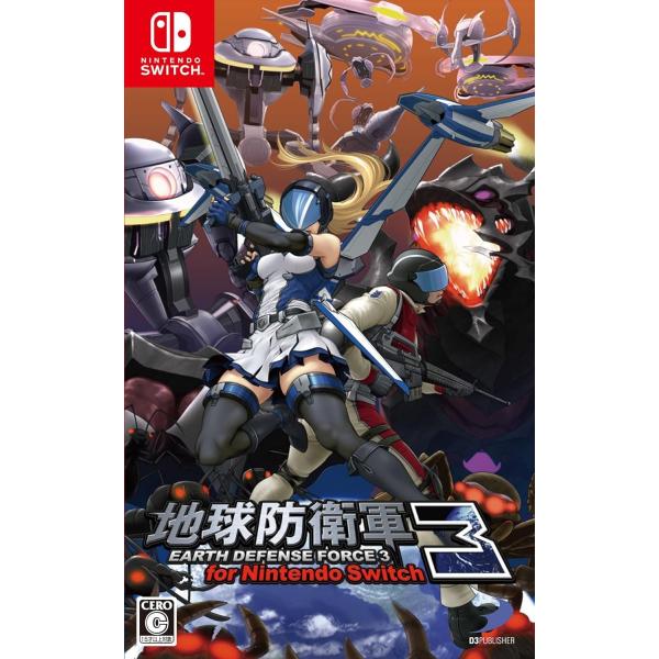 地球防衛軍3 for Nintendo Switch/Nintendo Switch(NS)/箱・説...