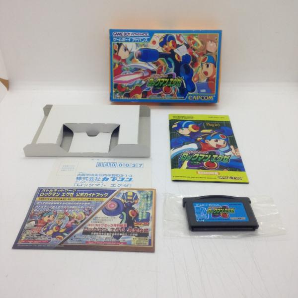 バトルネットワーク ロックマン エグゼ/ゲームボーイアドバンス(GBA)/箱・説明書あり